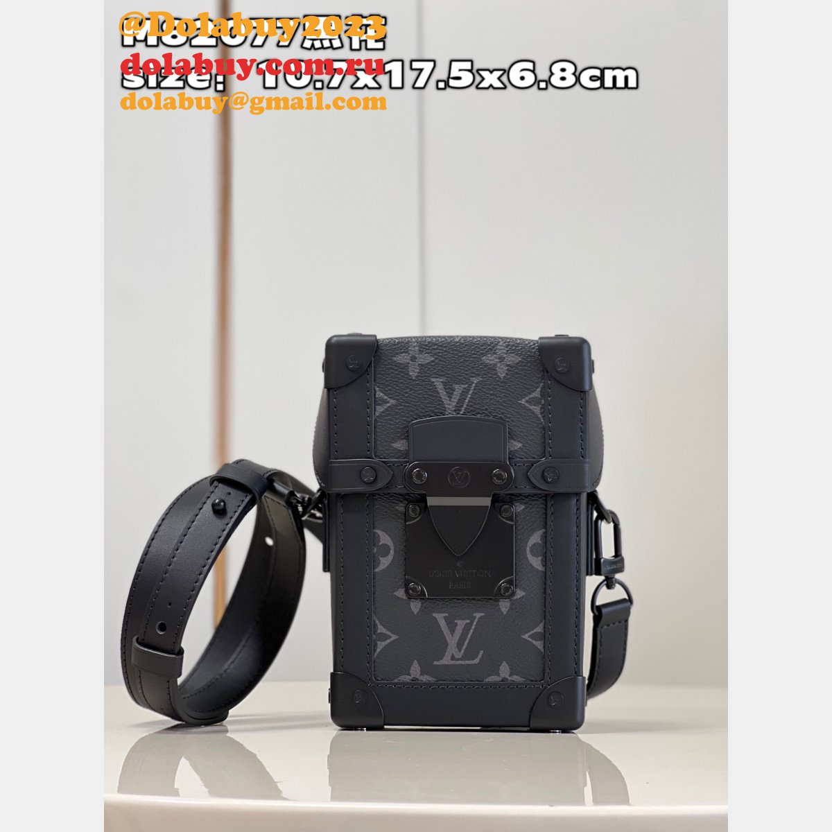 Fashion Louis Vuitton Copy M82077/M82070 Vertical Trunk Wearable Wallet