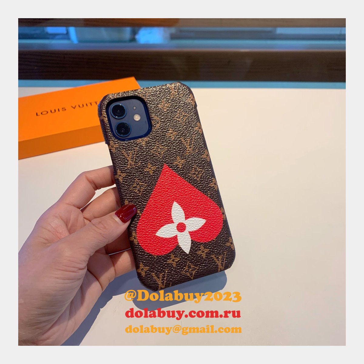 Custom Fake Louis Vuitton IPhone Cases