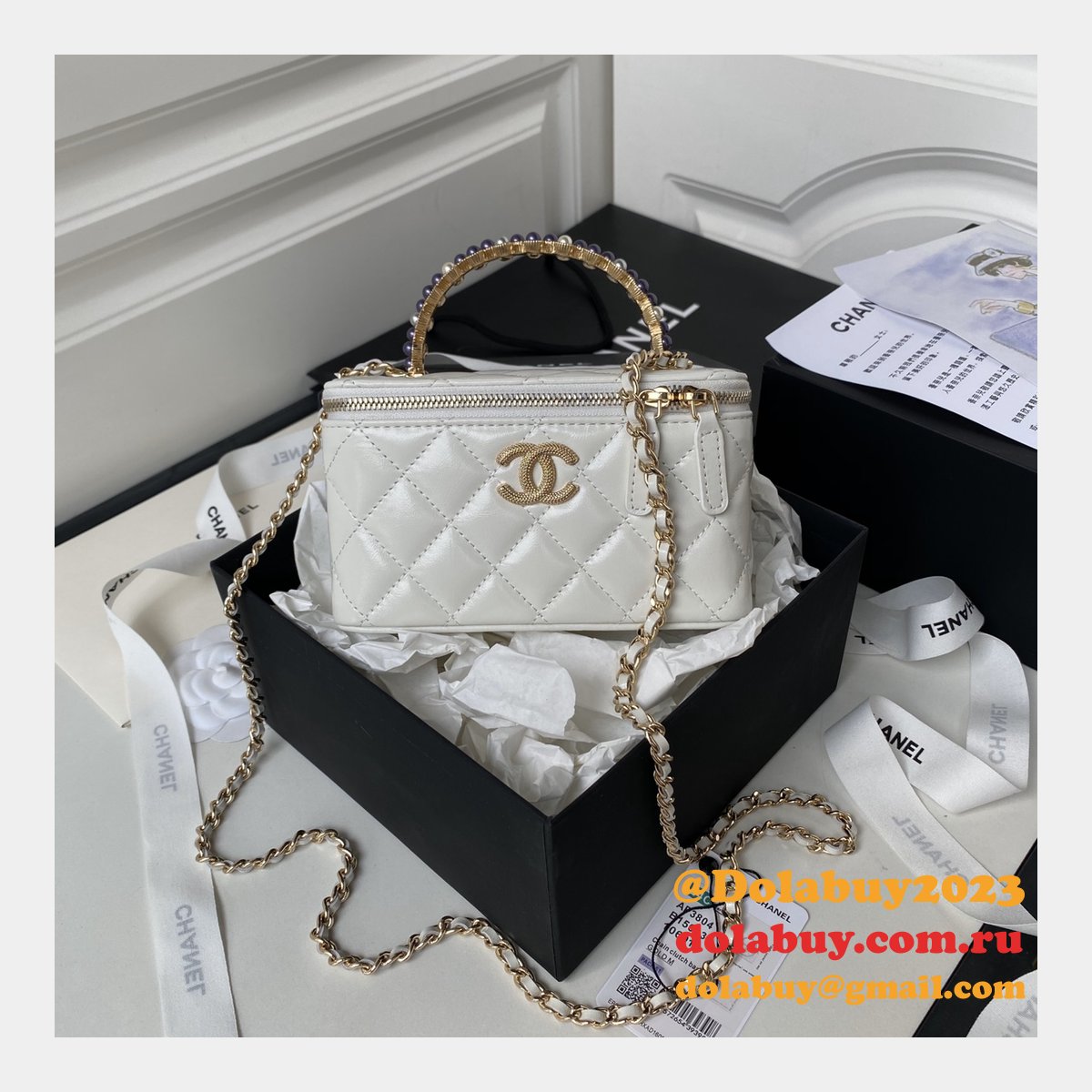 UK Fake Designer Makeup Beauty Vanity Ap3804 Bag