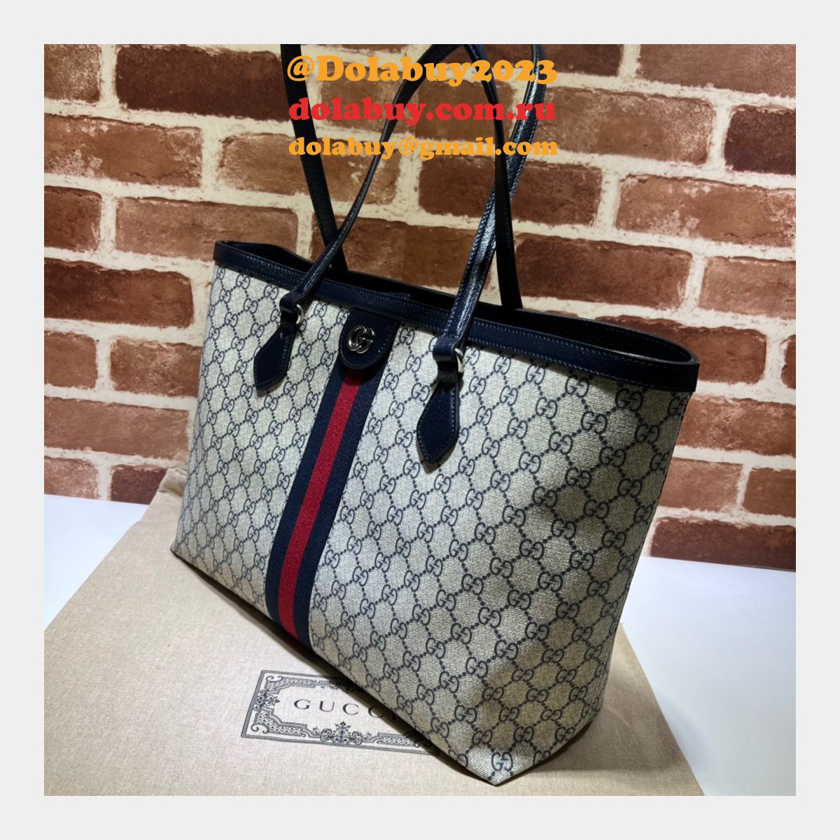 highest quality replica G*u*i ophidia medium gg tote 631685 bag for sale