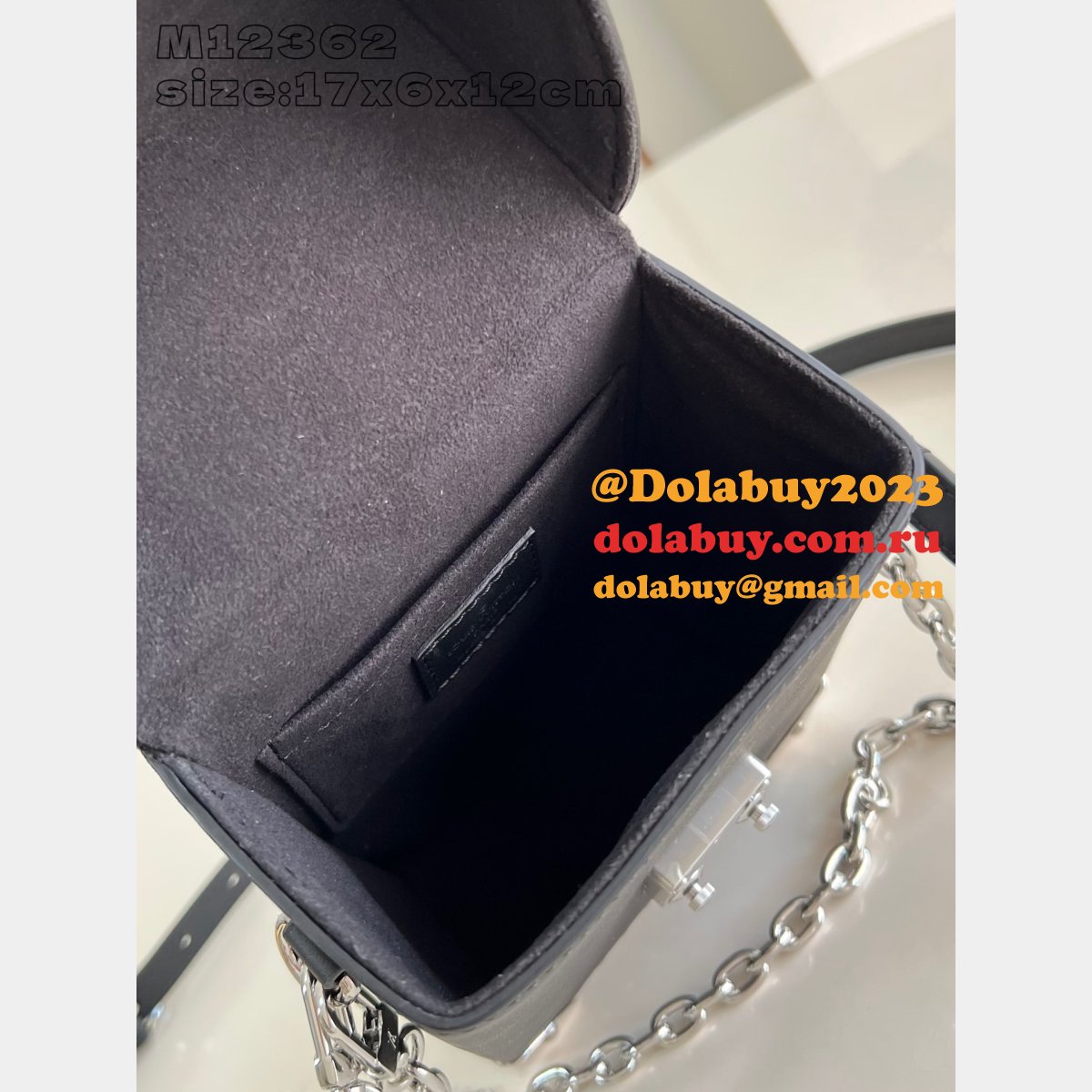 Top Best M12362 Camera Box Vibe LV Duplicate Bag