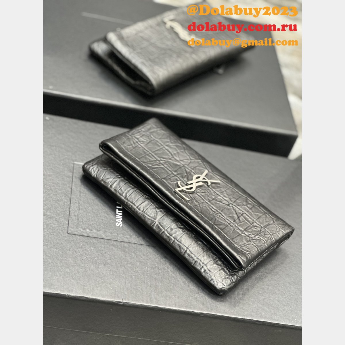 Best Replica YSL Designer Saint Laurent 738821 Clutches Bag