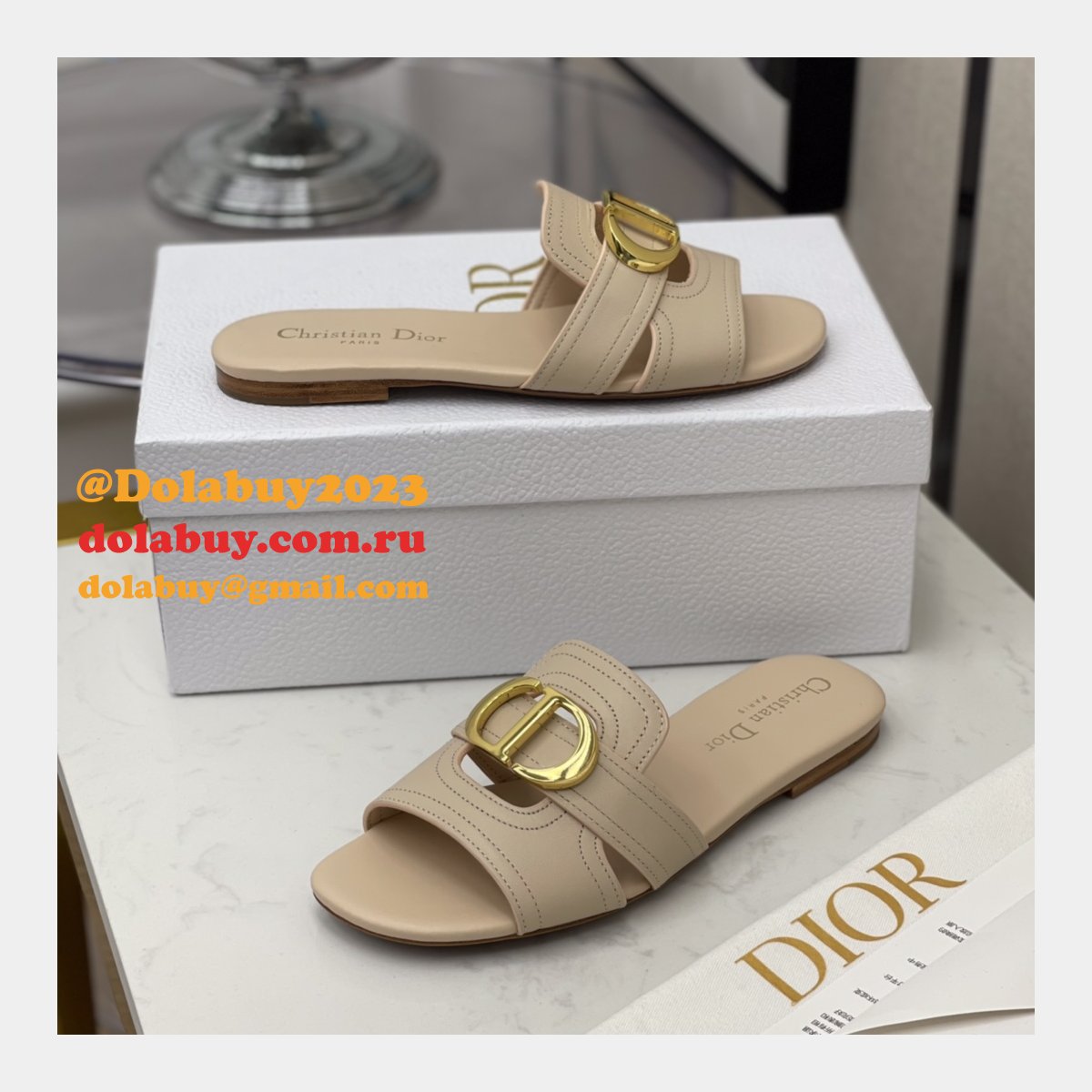 Top Quality Replica Christian Dior AW Montaigne CD Shoes