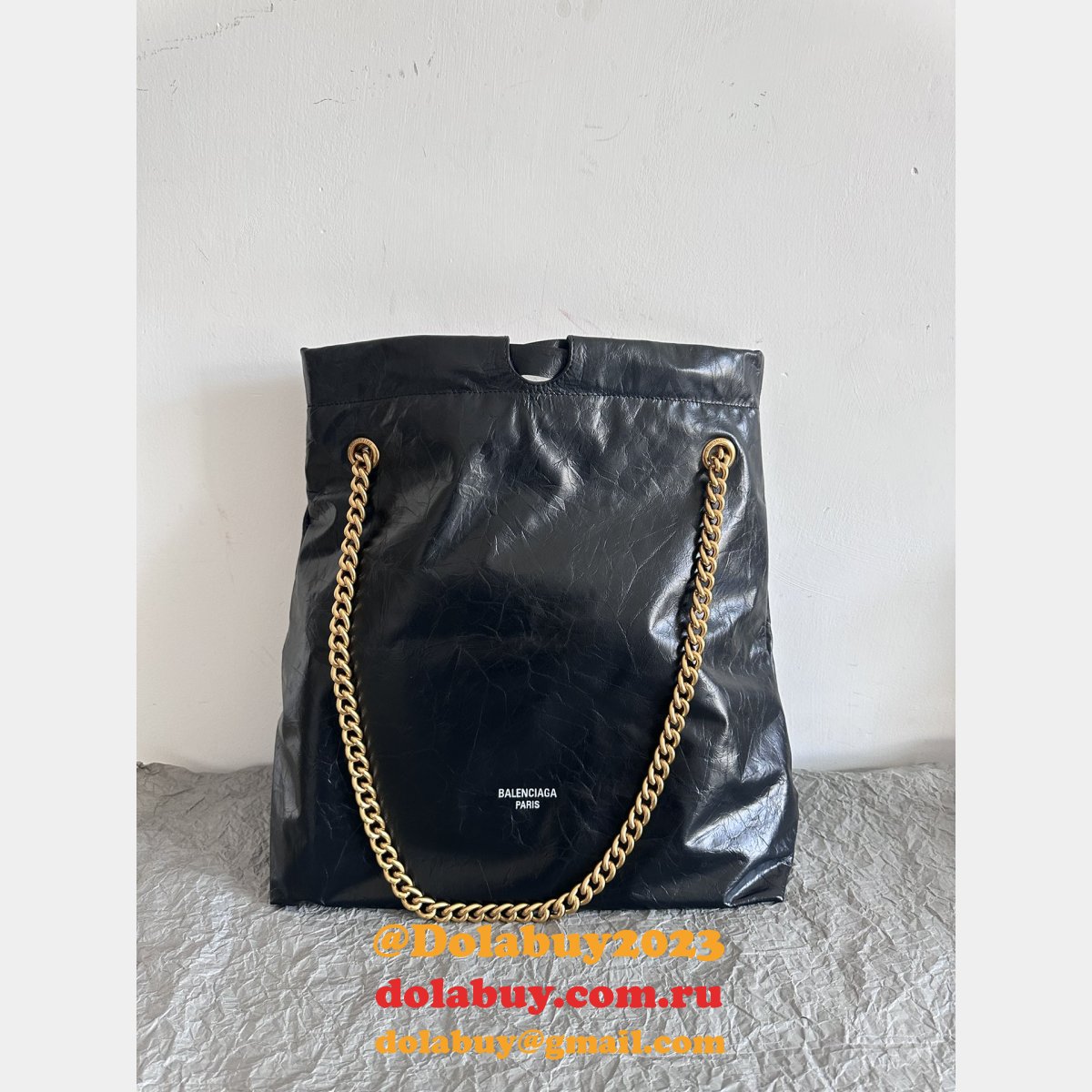 7A Replica Balenciaga #23 Crush Tote