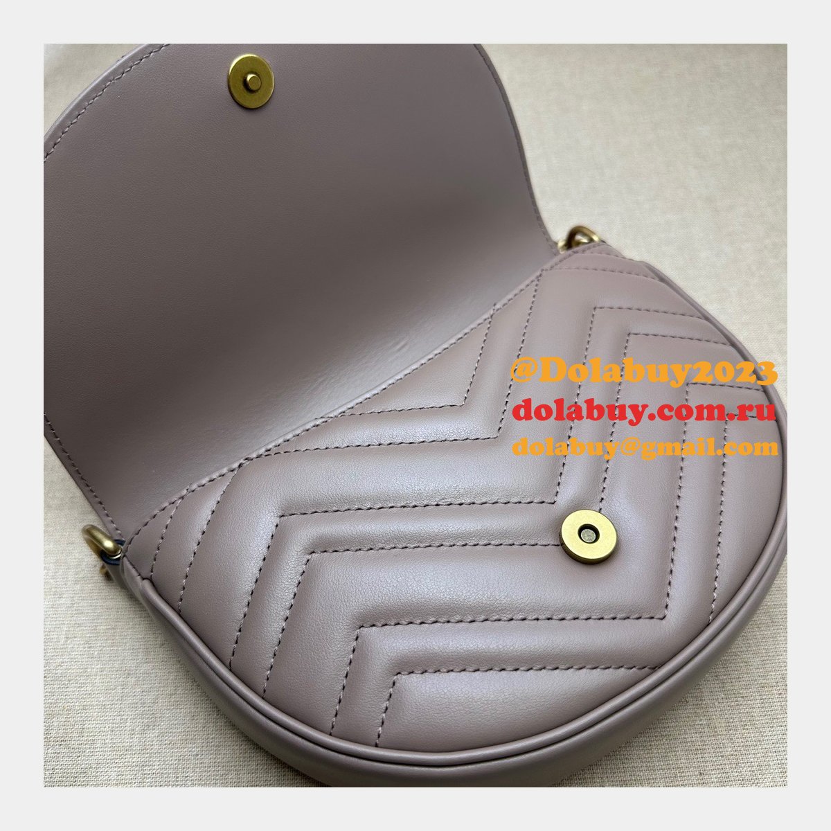 offers 1:1 replica G*u*i gg marmont 746431 matelassé chain bag