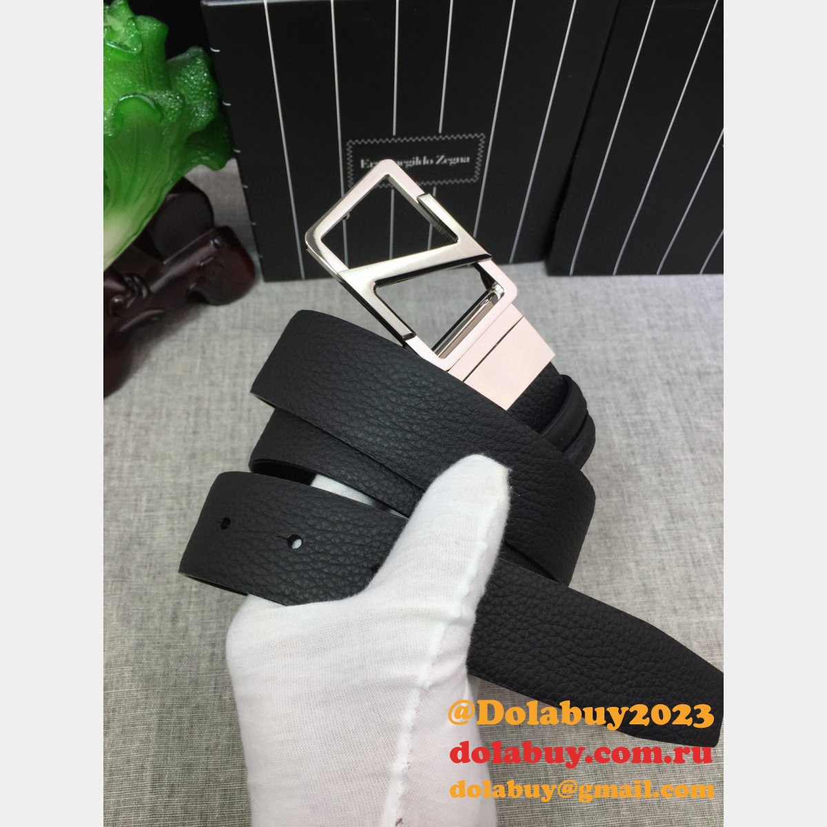 cheap G*u*i 35mm ermenegildo zegna belts for men