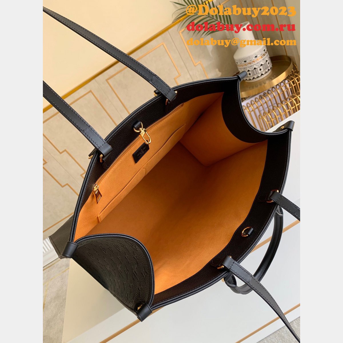 Louis Vuitton Wholesale OnTheGo GM Monogram Empreinte M45081/M44925 Leather