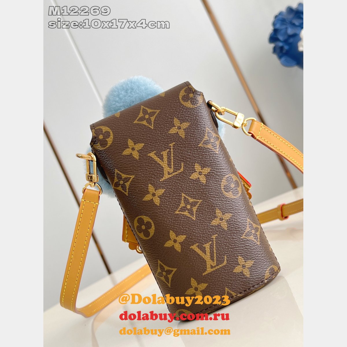 Louis Vuitton Knockoff 1:1 Mirror M12269 Vivienne Phone Pouch Bag