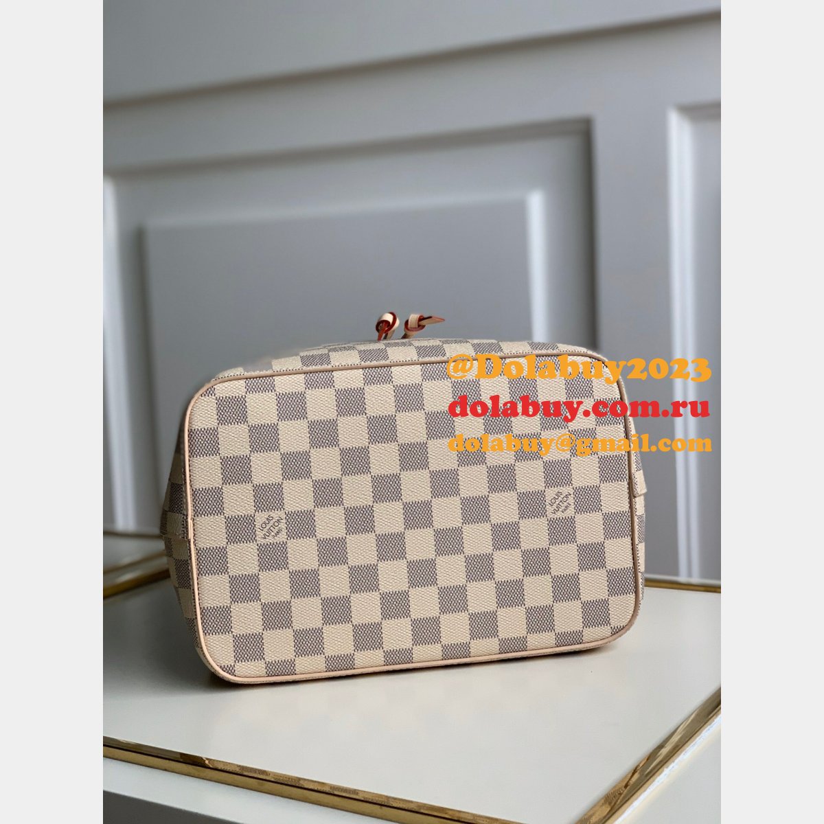 Louis Vuitton Replica N40344 Néonoé MM Damier Azur Canvas