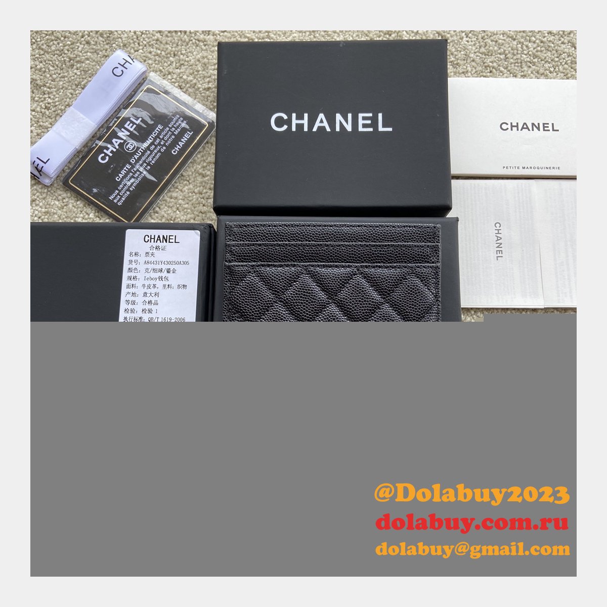 Top Quality 84431 CARD HOLDER CC wallet