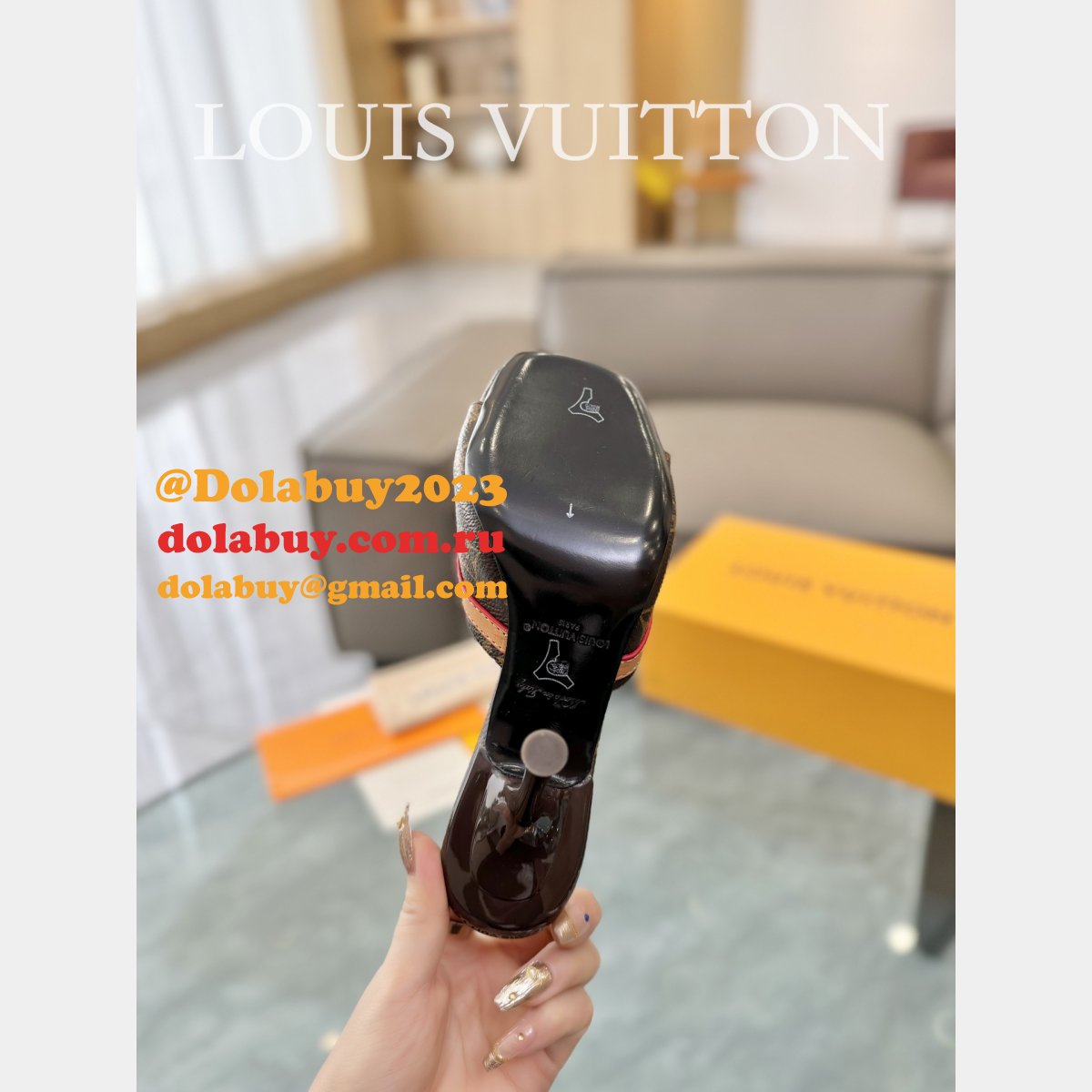 High Quality 7 STAR LOUIS VUITTON Revival Mules