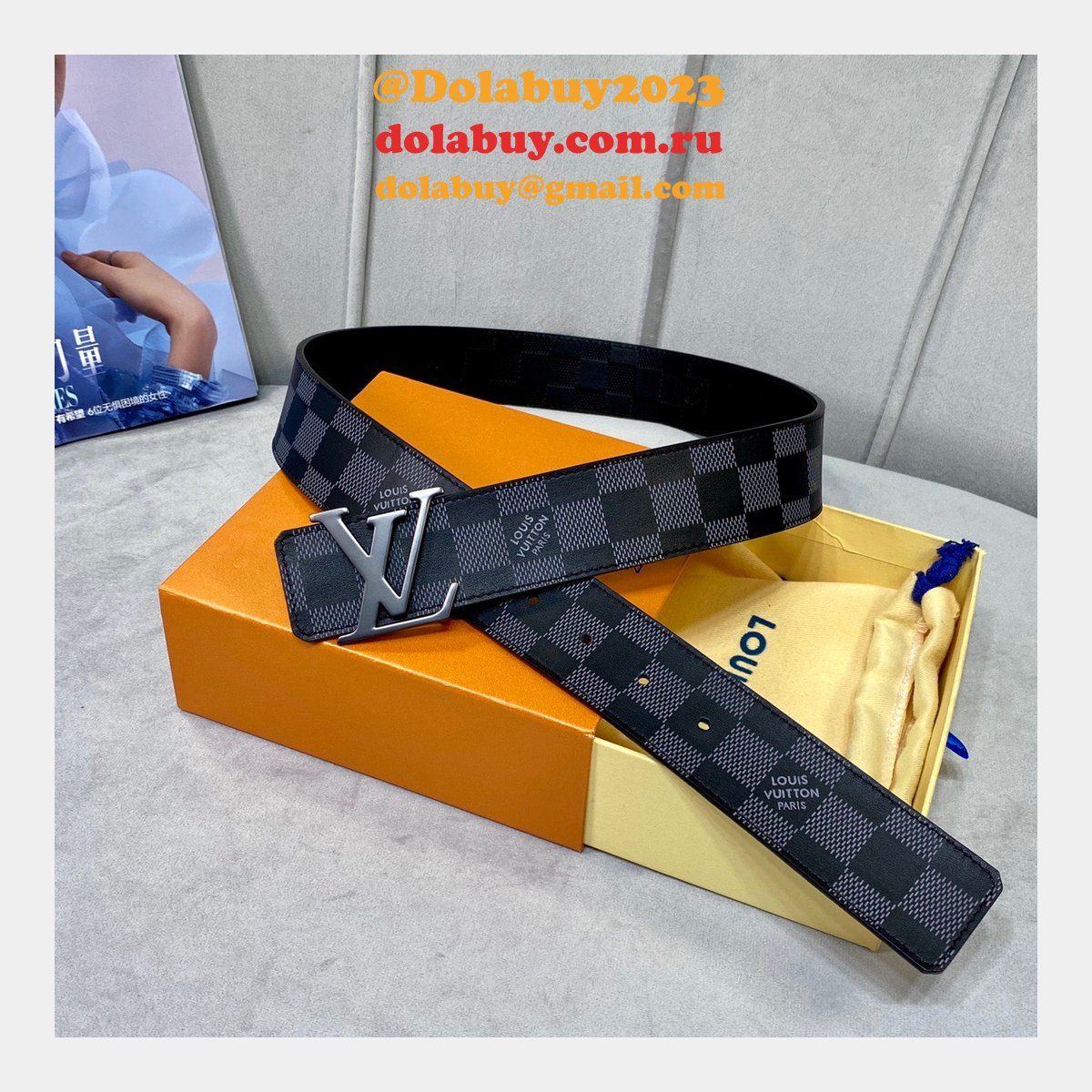 Louis Vuitton 40MM Belts Sale Replica