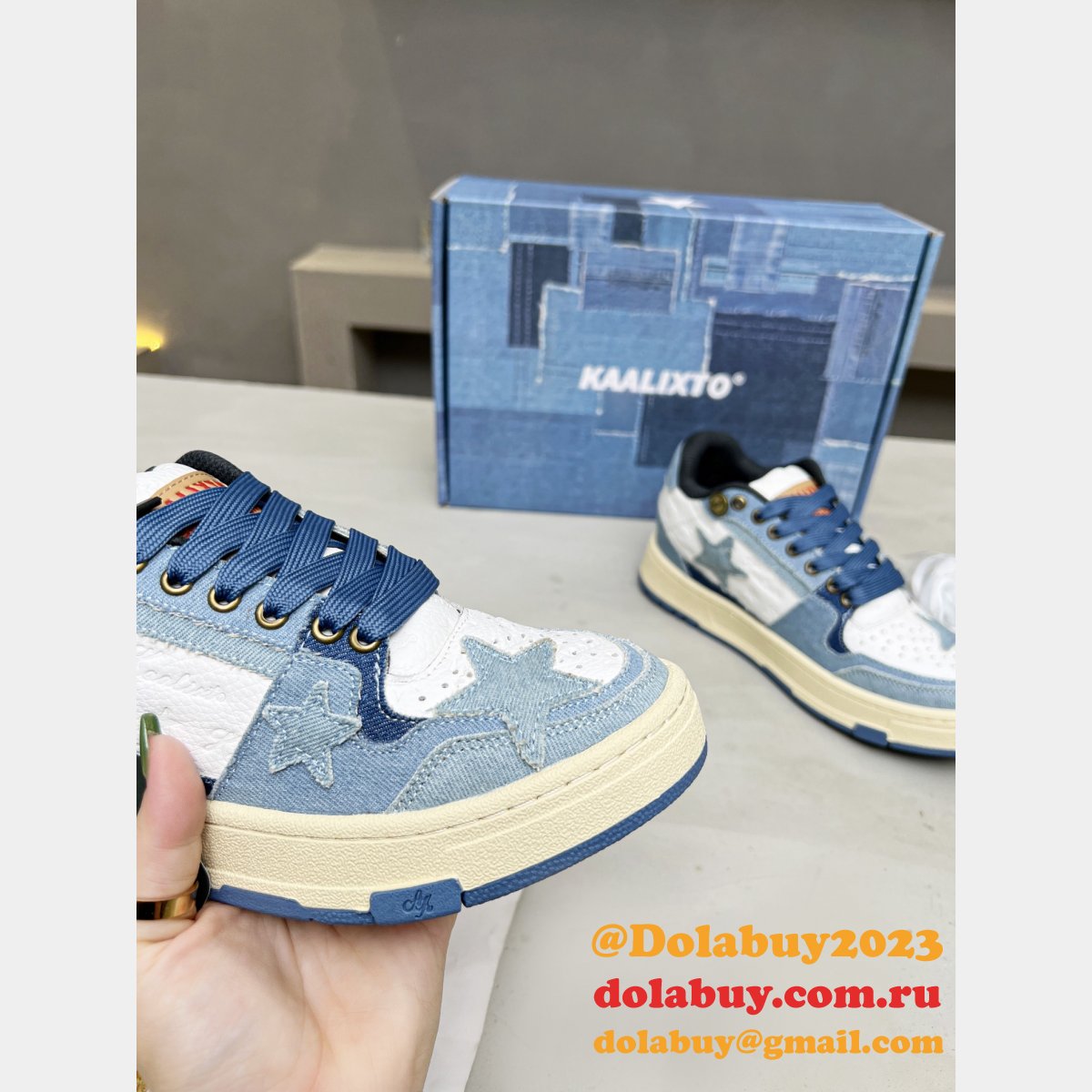 High-Quality Kaalixto Replica Sneakers Shoes Website Dolabuy