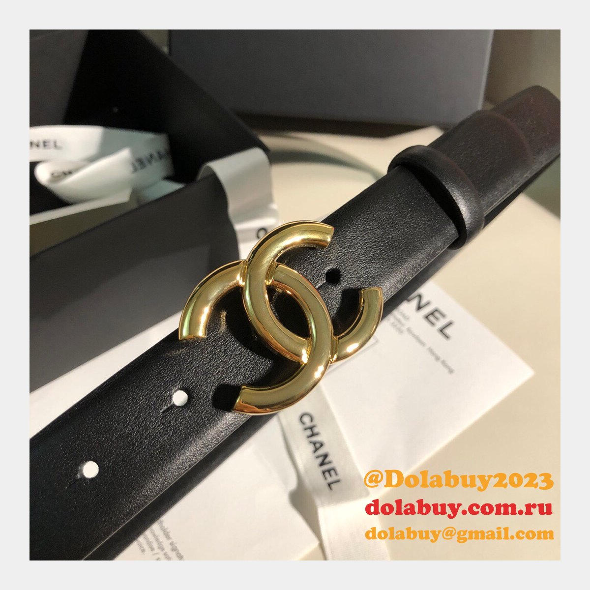 7 Star Knockoff CC BELT 30MM Top Quality