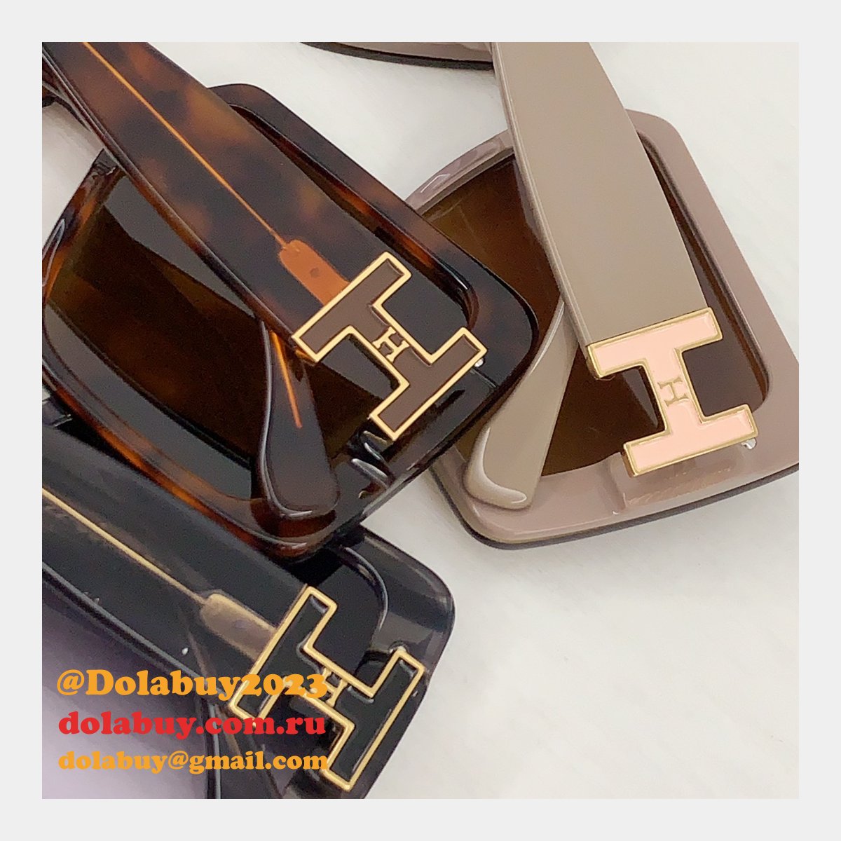 Hermes Sunglass Replica 1:1 Mirror 9176 Online For Sale