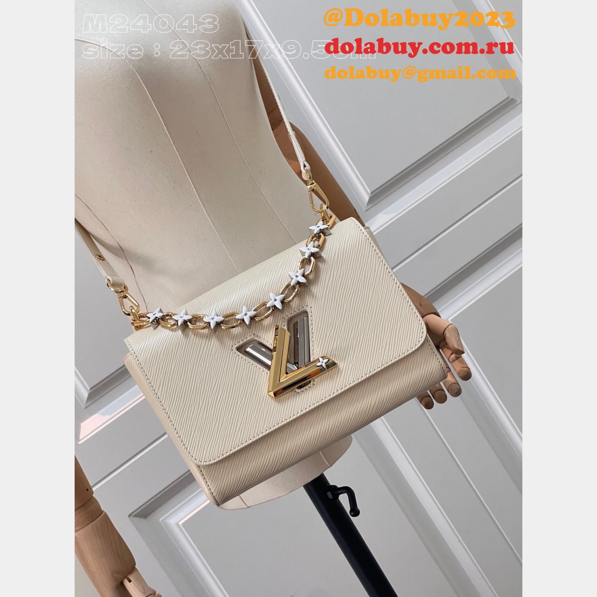 Designer Replicas Louis Vuitton 1:1 Mirror Twist M24043/M24044 Epi