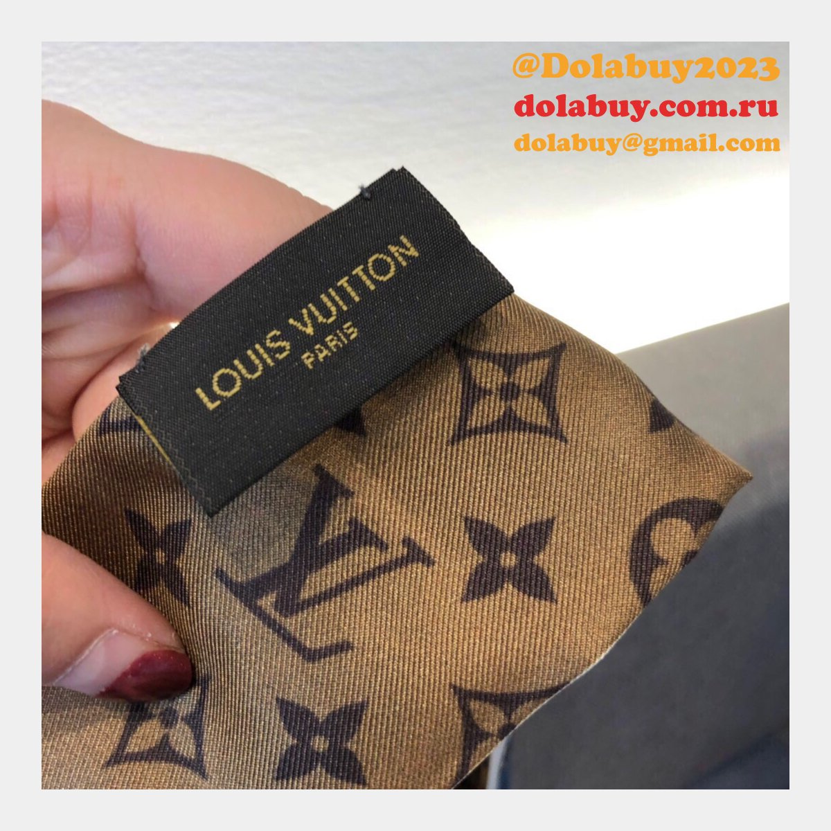 Top Quality louis vuitton silk ribbon