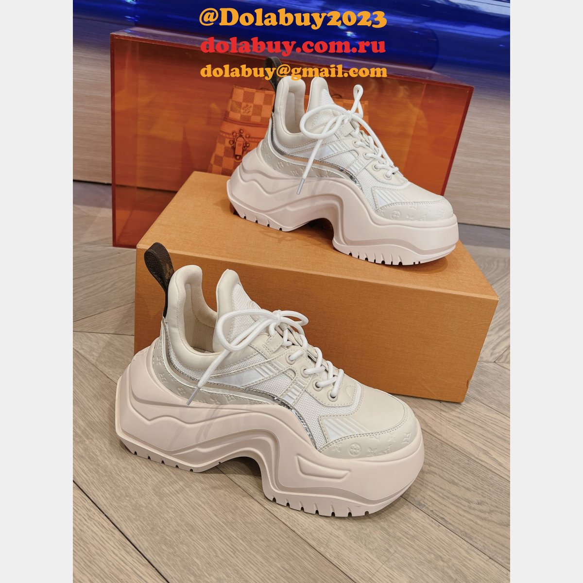 LV High Quality Cheap Replica Archlight 2.0 sneakers