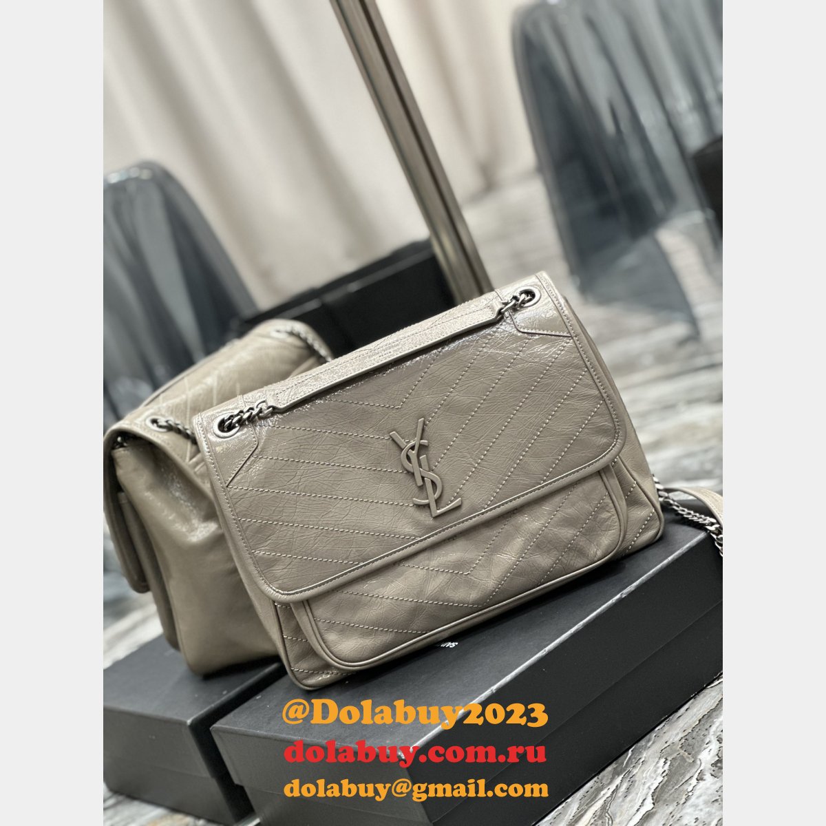 Replica Saint Laurent Niki 498830 32CM Luxury YSL Bag