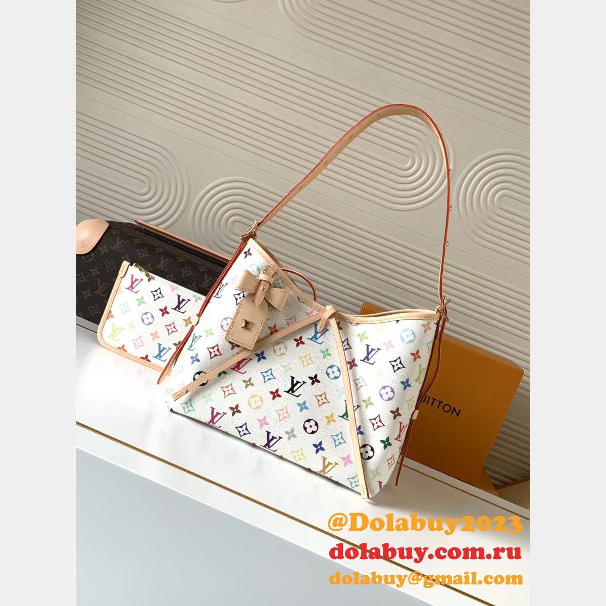 LV x TM CarryAll M13661 Louis Vuitton Knockoff Designer Bags