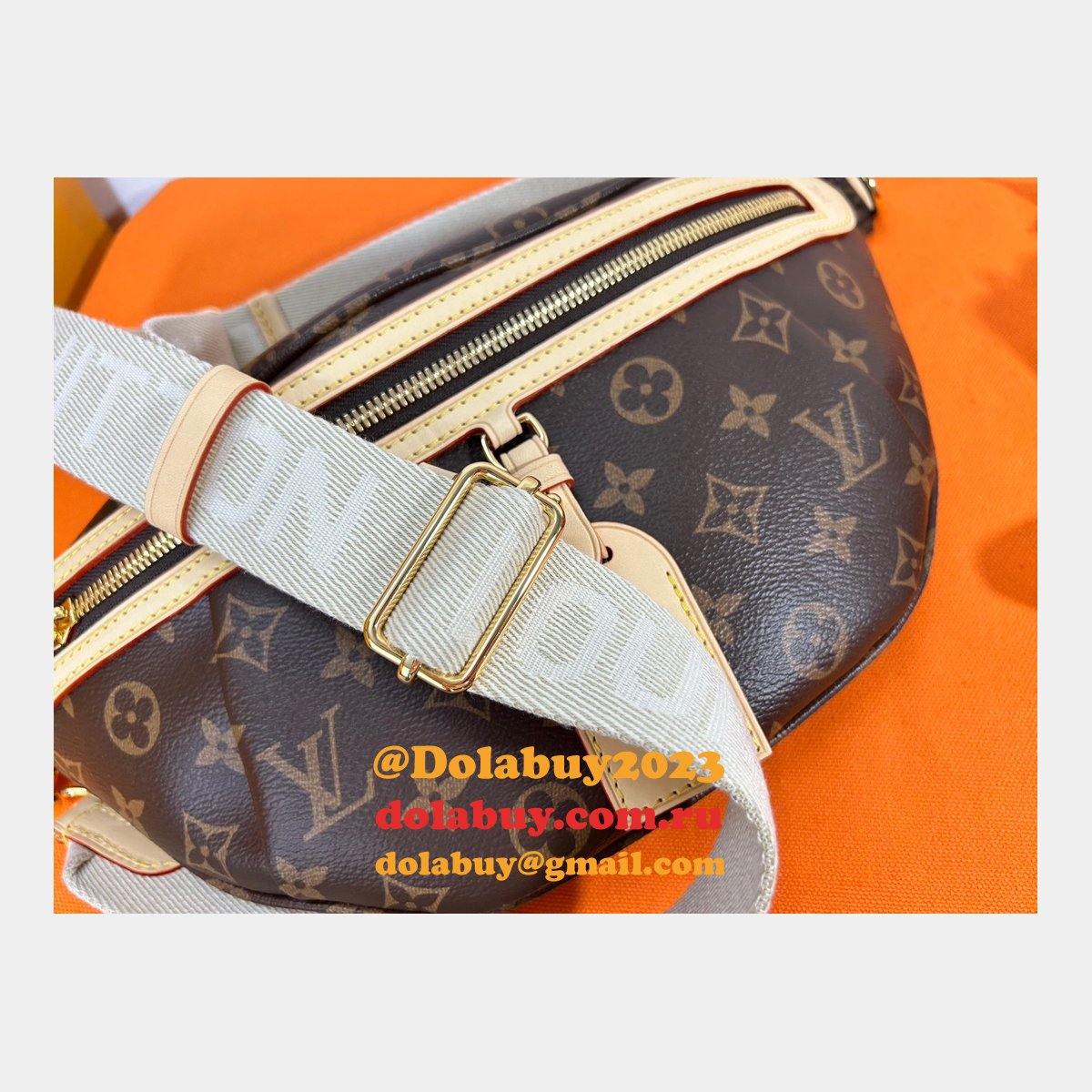 High Rise Monogram Fashion M46784 Louis Vuitton Shoulder Fake Bag