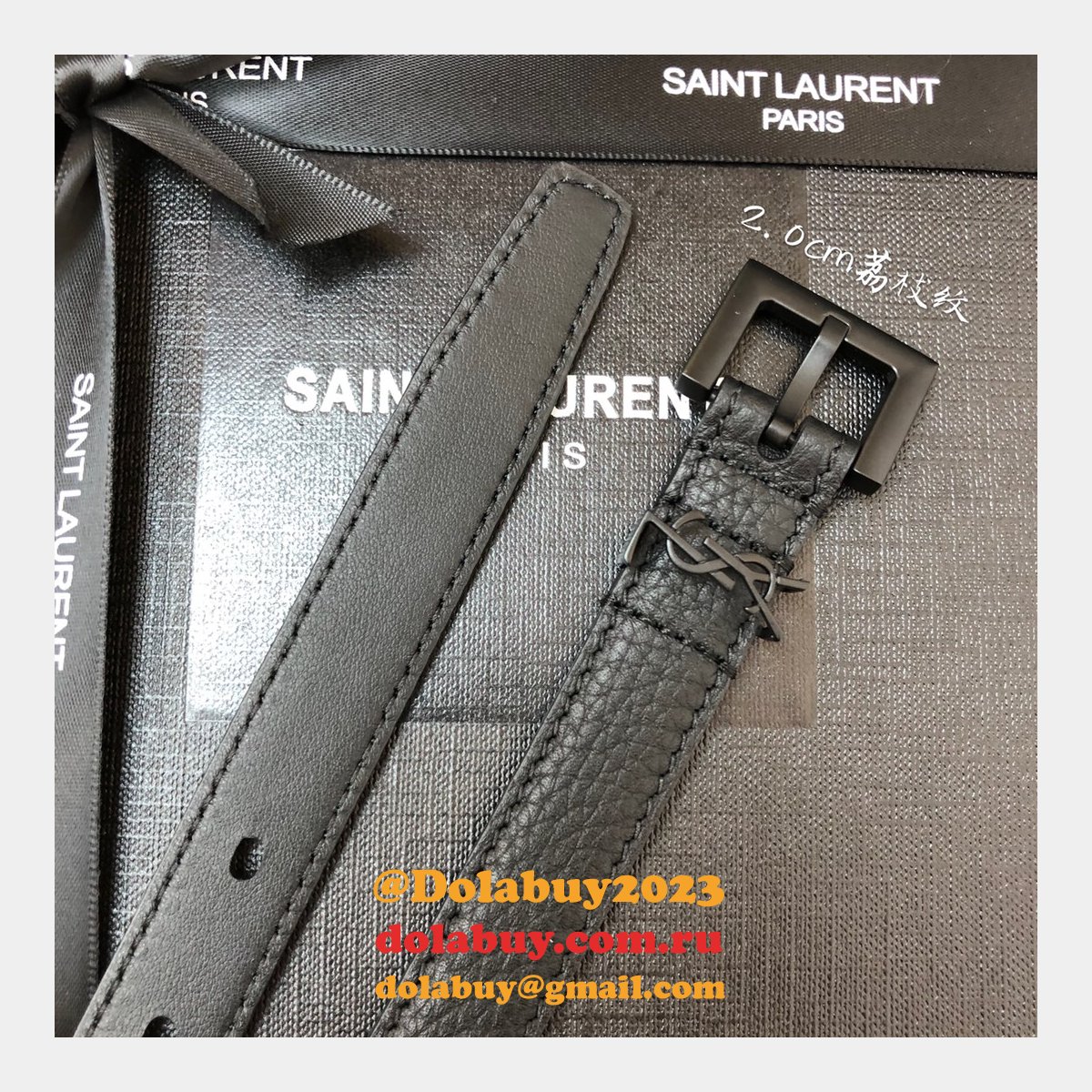 Top Quality UK Inspired SAINT LAURENT REPLICAS BELT