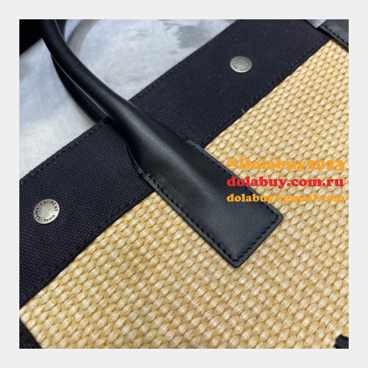 High Quality Saint Laurent Tote Replicas 631682  Rive Gauche Shopping Bag