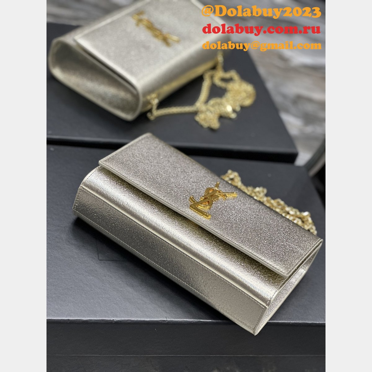 Designer Replica YSL 364021 Chain Kate Saint Laurent 24cm Bags