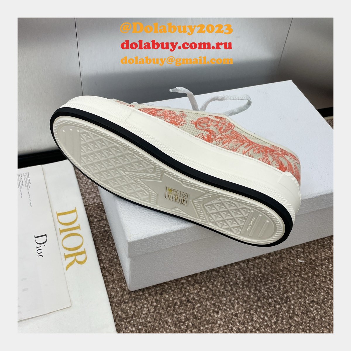 Wholesale Walk N Dior Platform Sneaker Inspired