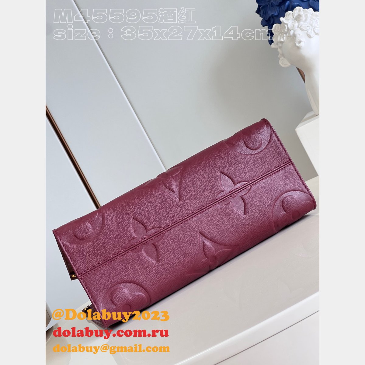 Louis Vuitton M45595 Onthego MM Monogram Empreinte Replicas Bag