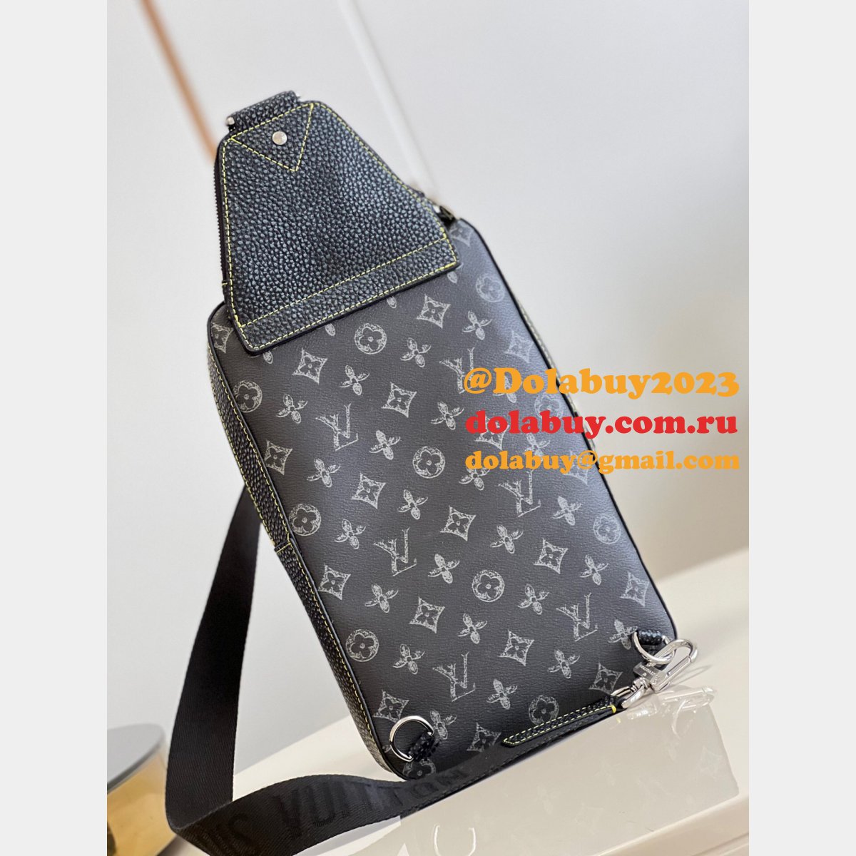 Fake Louis Vuitton Online Avenue M46344 Sling Bag NM Monogram Other