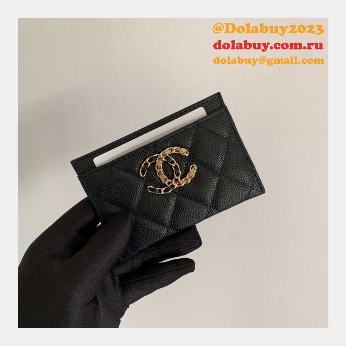 Fake AP1843 Wallets Replica Black Bags