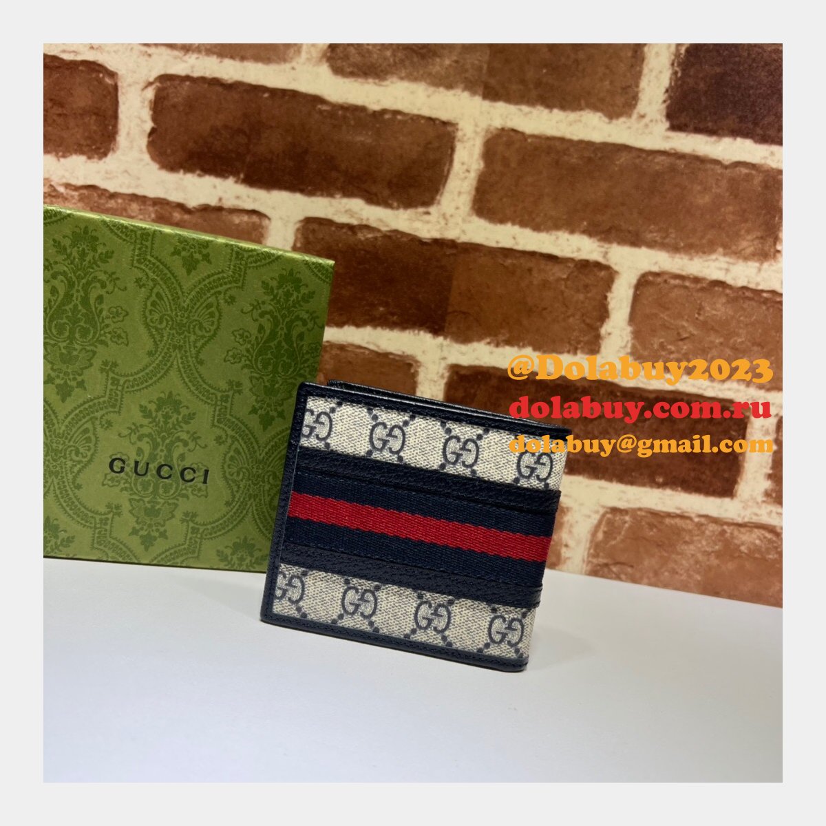 G*u*i replica bags gg supreme ophidia wallet 597606 online