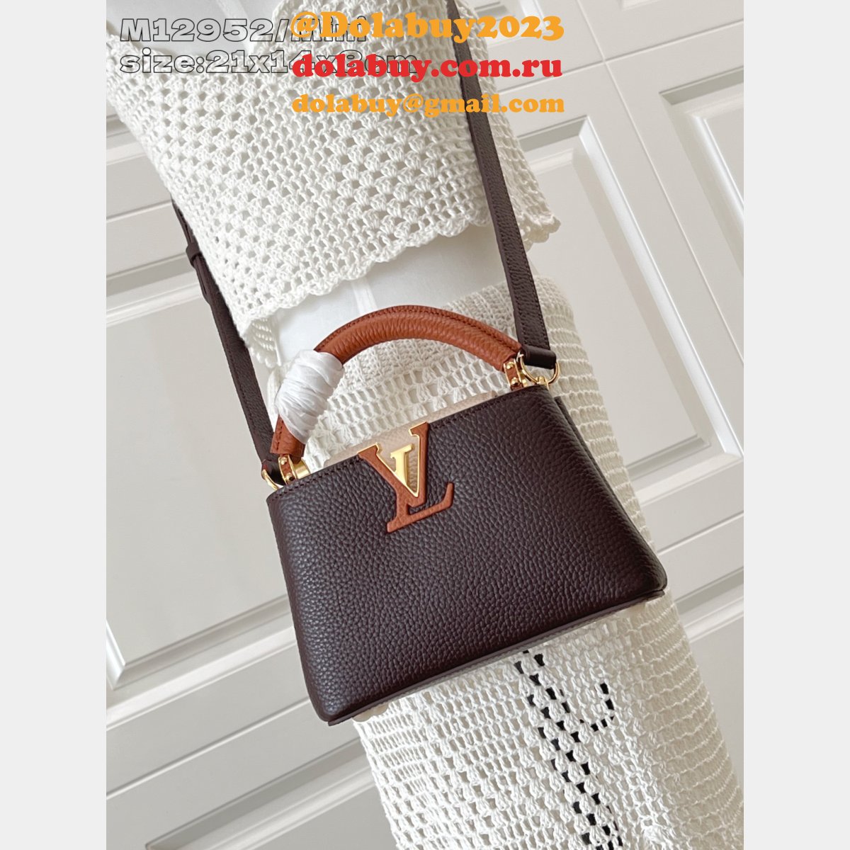Louis Vuitton M12956/M12952 Capucines Replica Bag