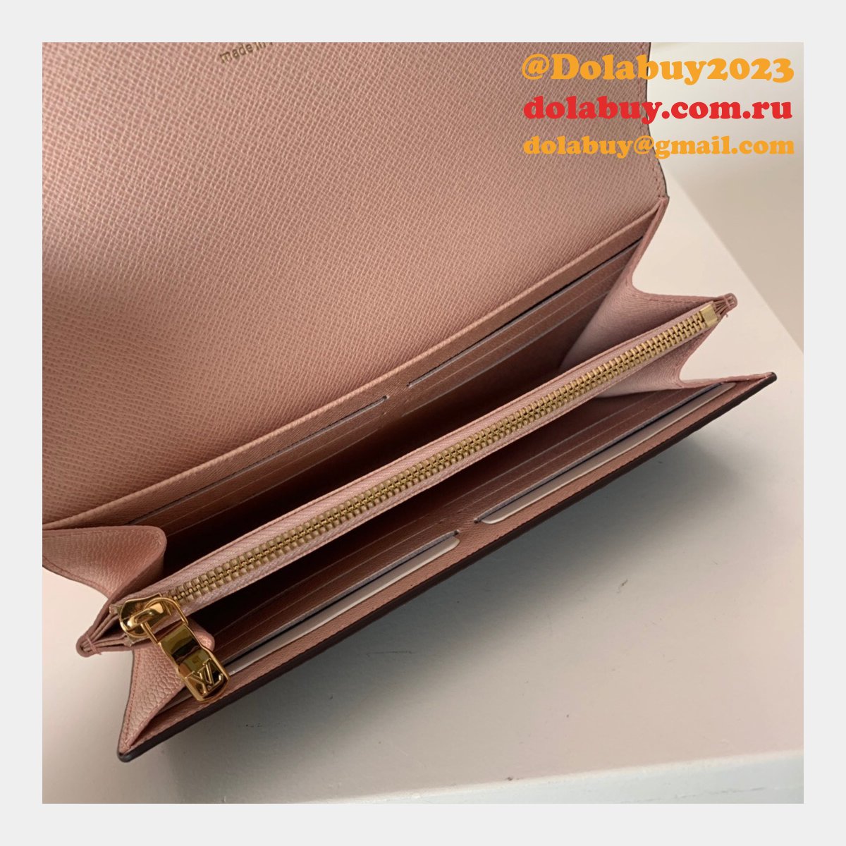 AAA+ LV N60114/N63209 Sarah Wallet Damier Ebene