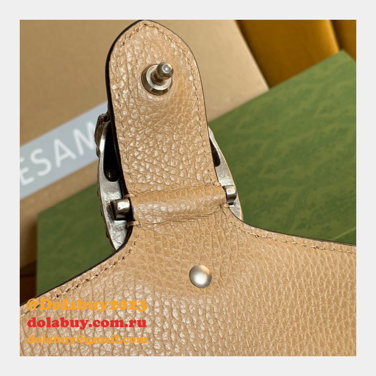 G*u*i dionysus gg supreme mini shoudler 421970 brown replica bag