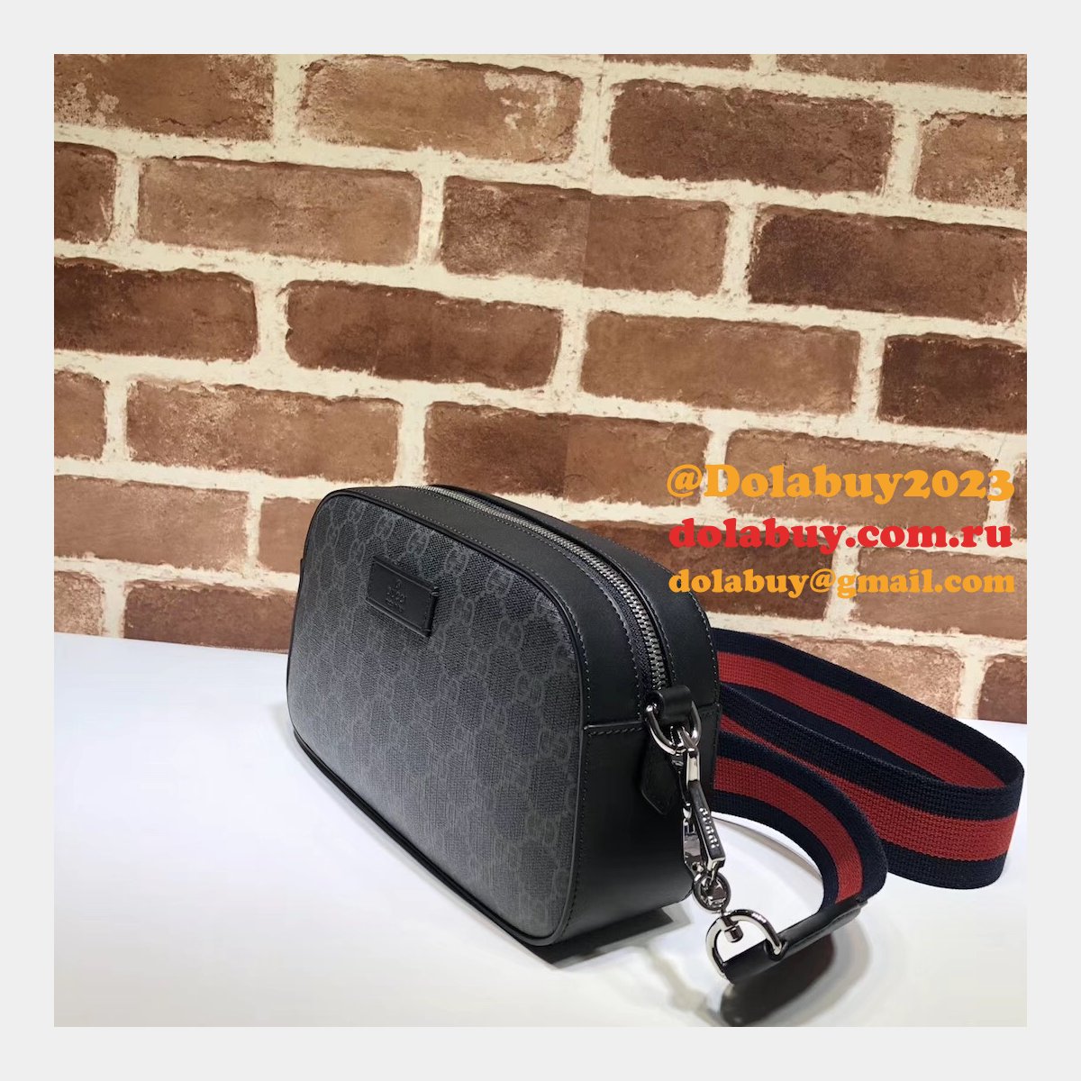 cheap G*u*i 574886 top quality gg black shoulder bag