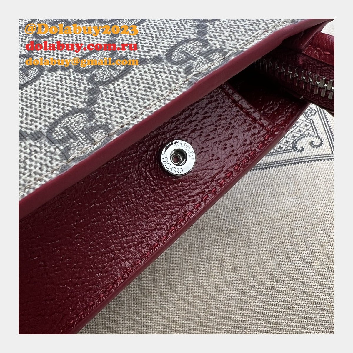 pouch 1:1 G*u*i clutches knockoff gg detai 768255 best bag