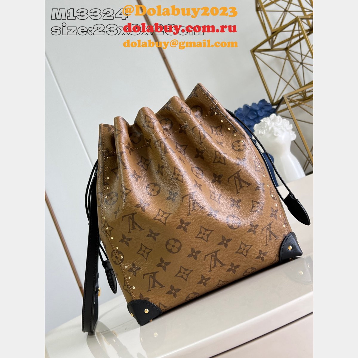Louis Vuitton Duplicate Noé Trunk M13324 Monogram Reverse 7 Star Bag