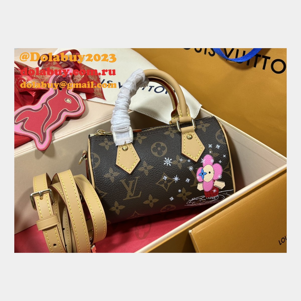 Nano Speedy M82624 Designer Louis Vuitton Replica Bag