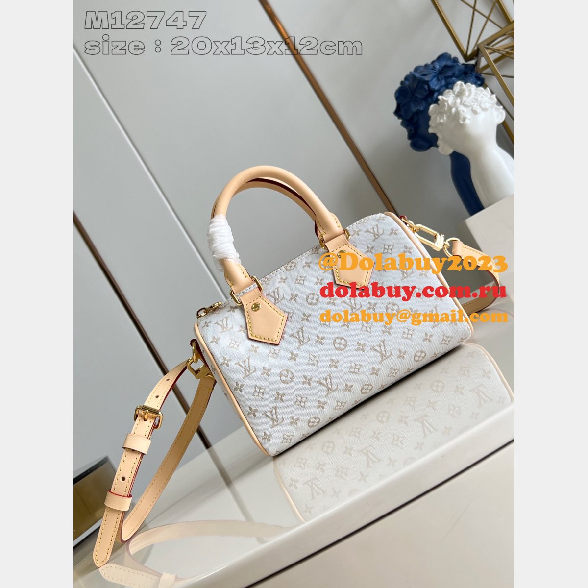 Louis Vuitton Top Quality Fake M12747 Speedy Bandoulière 20 Handbag