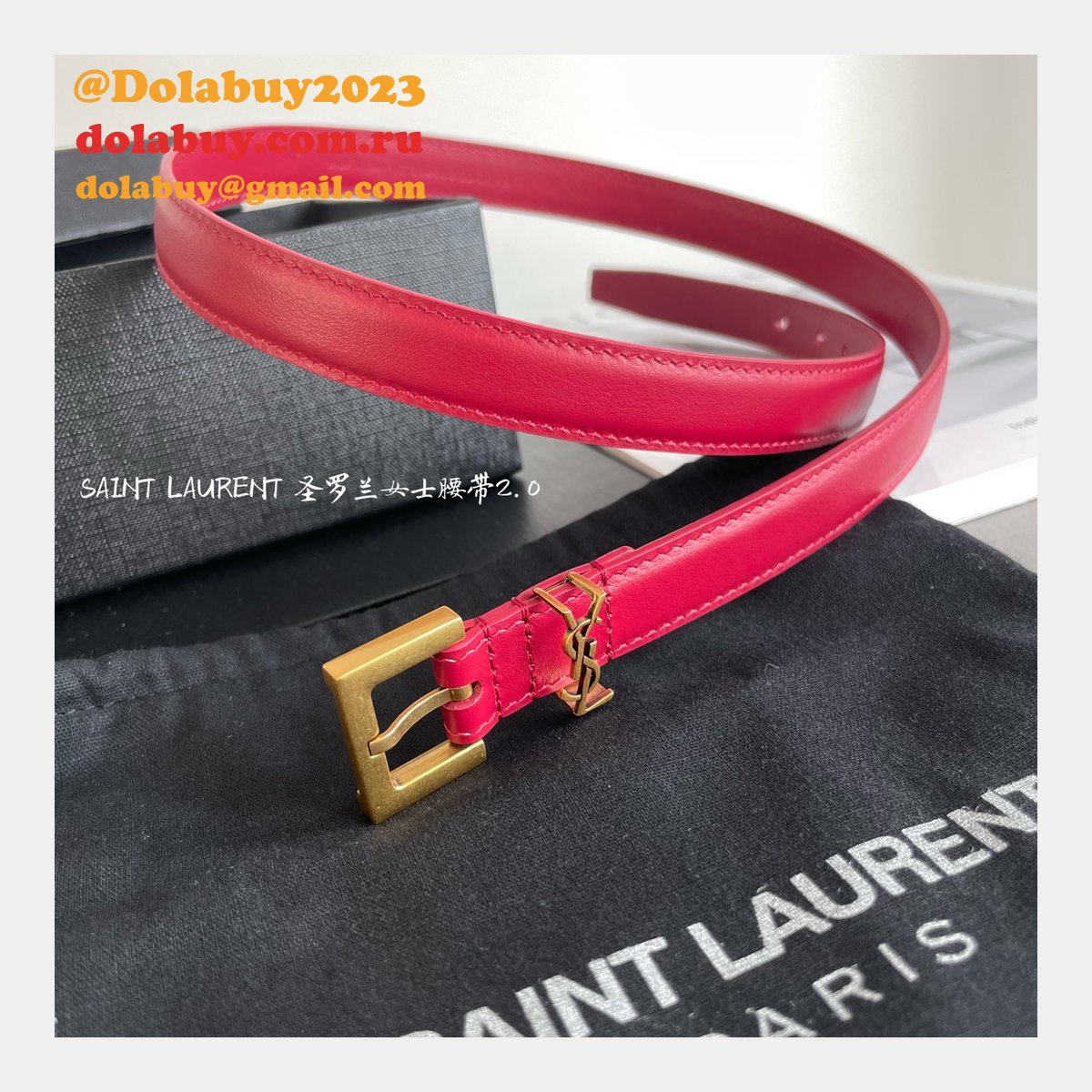 7 Star Best SAINT LAURENT REPLICAS BELT FOR SALE 20MM/30MM