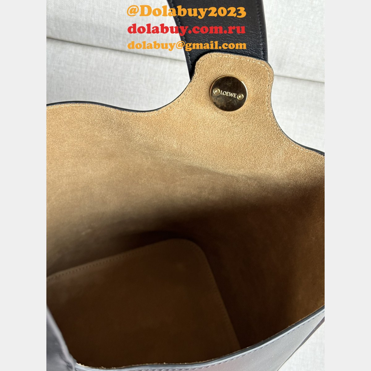 Replica Loewe Pebble Bucket handbag Top Quality 332s