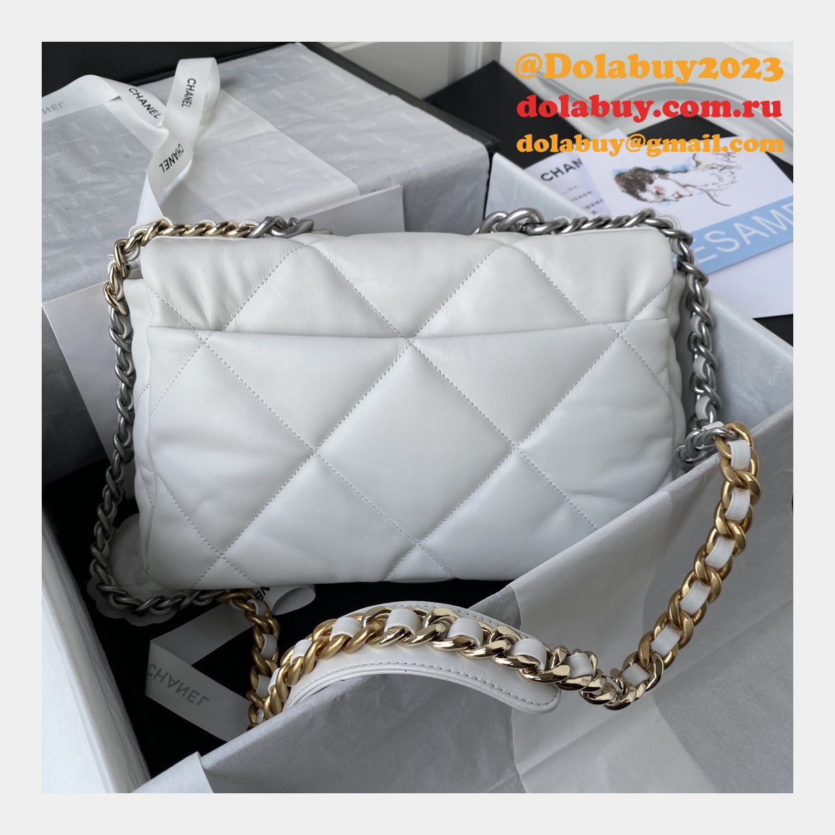 FASHION REPLICA PERFECT CC 19 FLAP BAG 26/30CM