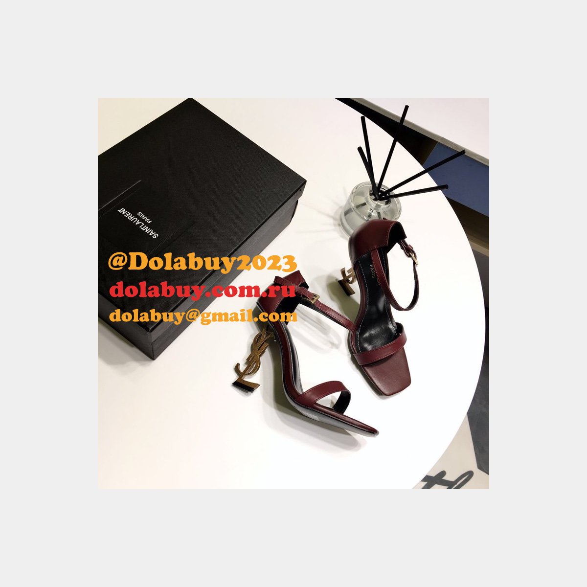 Saint Laurent High Heel Sandals 011