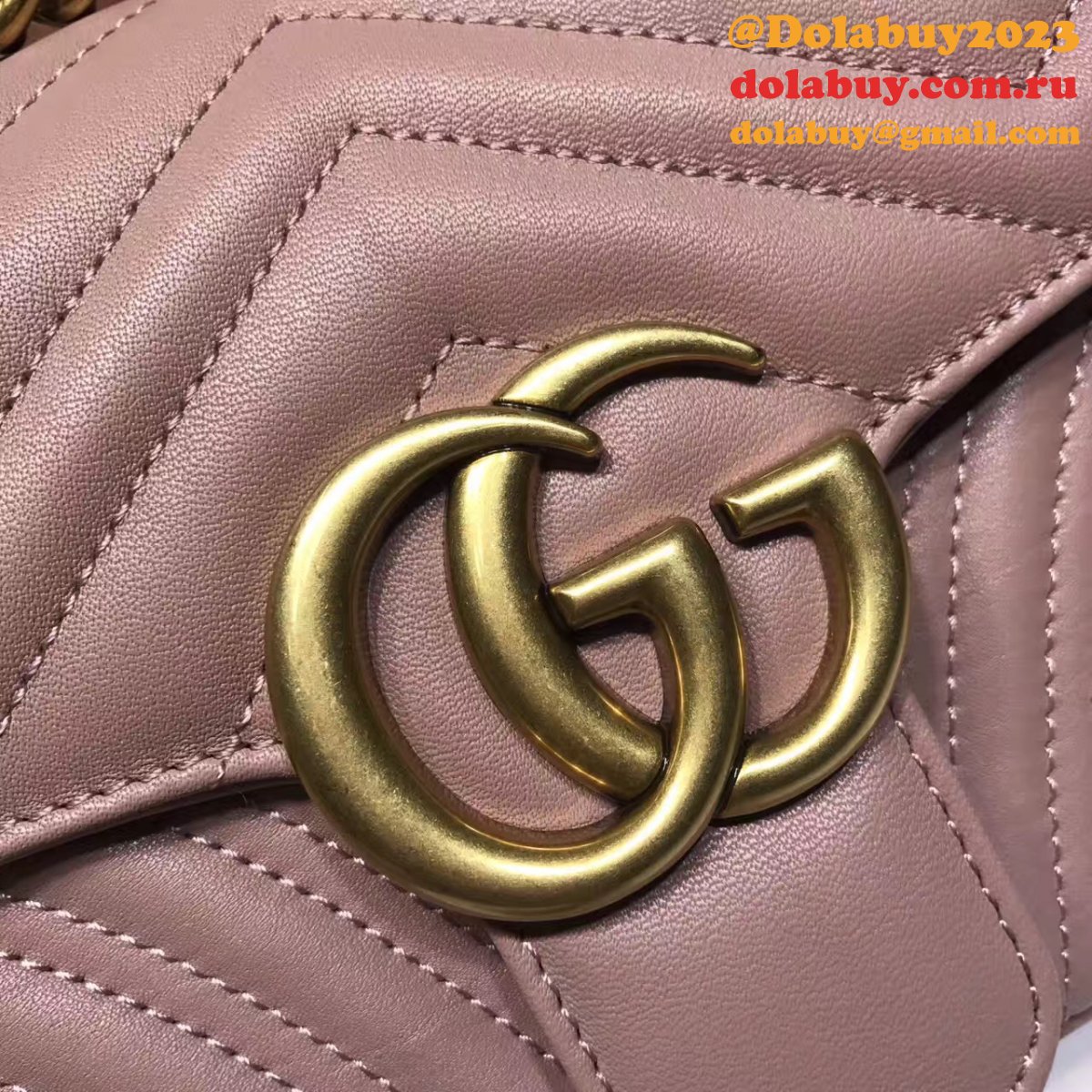 G*u*i gg marmont replica 443497 ladies shoulder bag