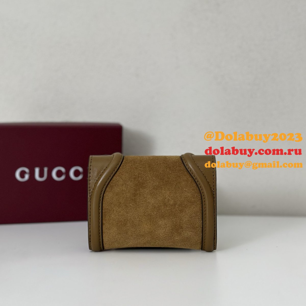 G*u*i wholesale 818795 blondie card case leather wallets