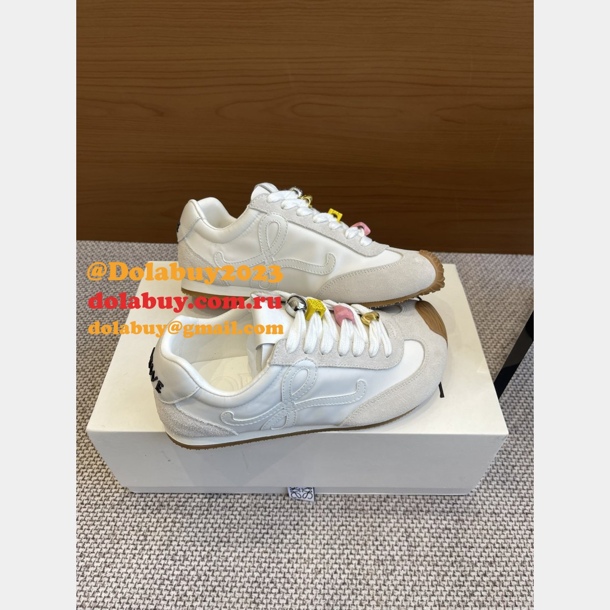 Ballet Runner 2.0 In Nylon And Calfskin