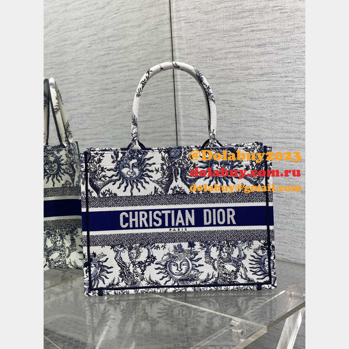 Replica Christian Dior 7 Star CD Book Tote Duplicate Handbag
