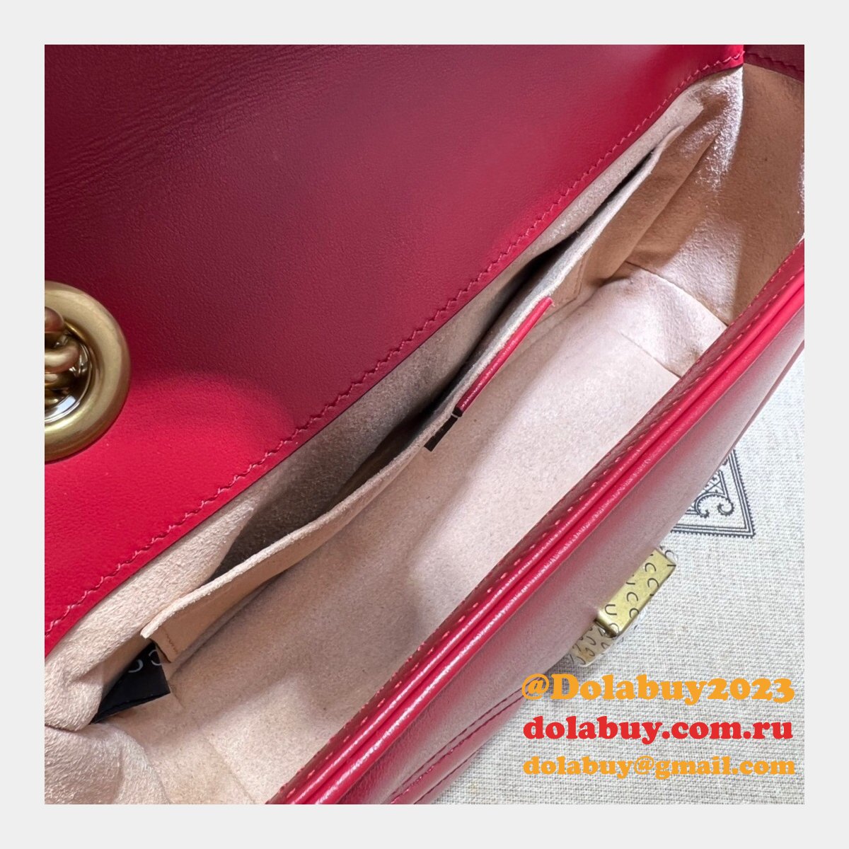 High Quality Replica 446744 MARMONT SMALL GG HANDBAG